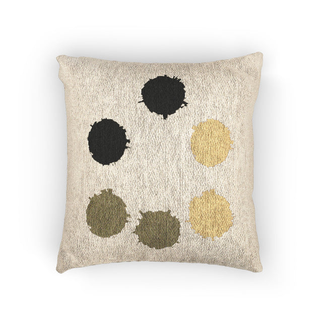 Lemongrass Barrel Woven Pillow, 17" x 18"