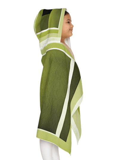 Lemongrass Shadow Youth Hooded Towel, 24" x 48"