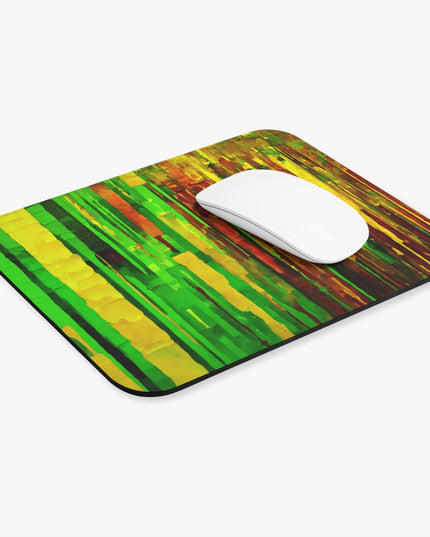 Striped Beta Mouse Pad, 9" x 8" Rectangle