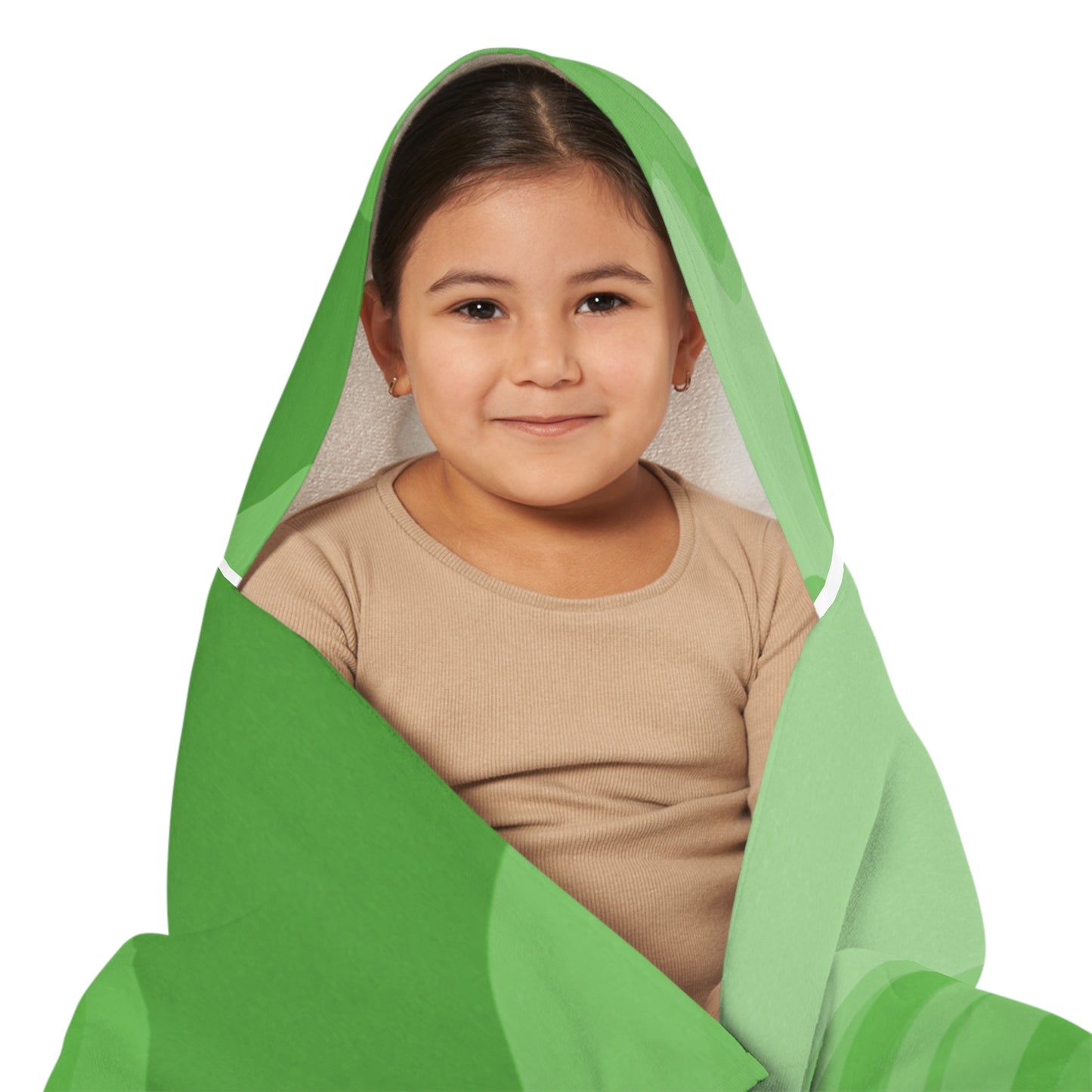 Greenie Meanie Wavey Youth Hooded Towel, 24" x 48"