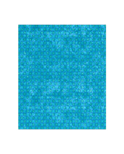 Blue Green Star-crossed Bodies Crushed Velvet Blanket, 50" x 60"