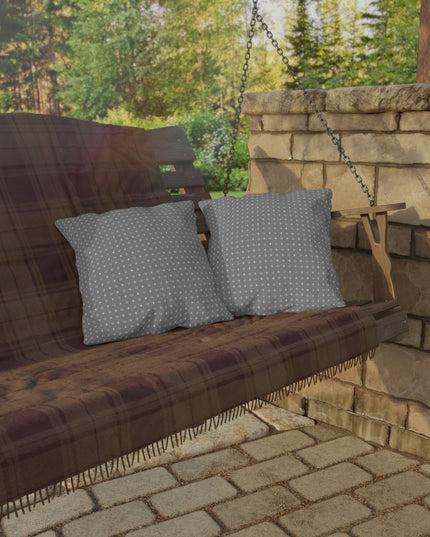 Desaturated Star-crossed Bodies 16" x 16" Outdoor Pillow