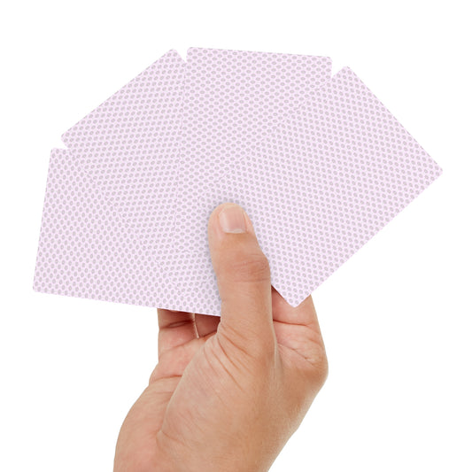 Pink Mornings Star-crossed Bodies Poker Cards