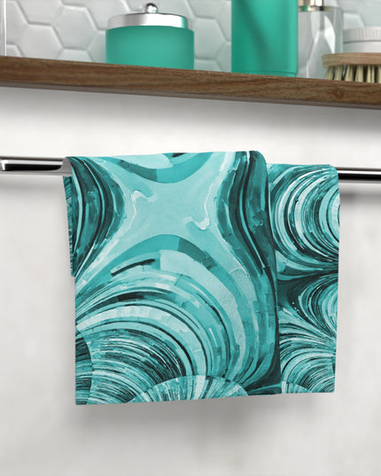 Uzi Spiral Tif Face Towel, 13" x 13"