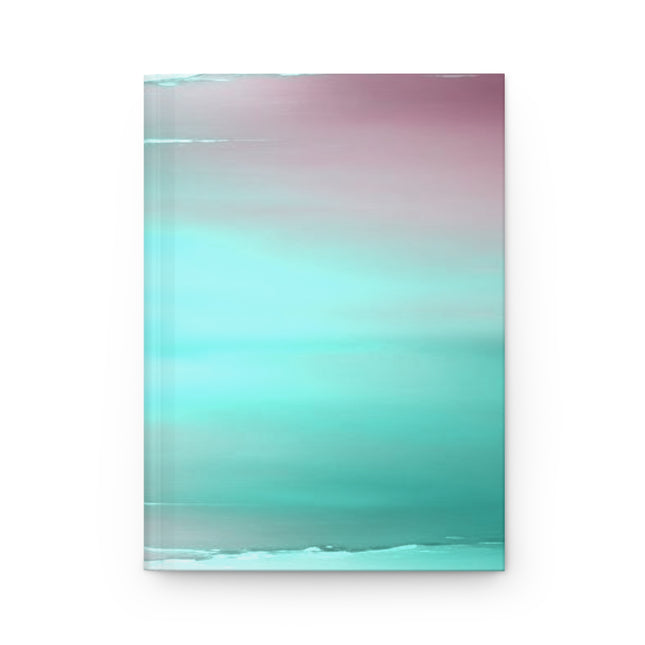 Green Sea Lavender Fog 5.75" x 8" Hardcover Journal Matte with 150 lined pages