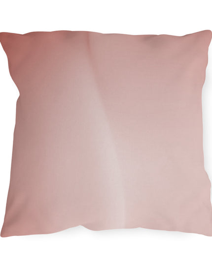 Rose Red Fade 18" x 18" Outdoor Pillow