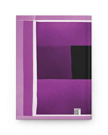 Magenta Shadow 5.75" x 8" Hardcover Journal Matte with 150 lined pages