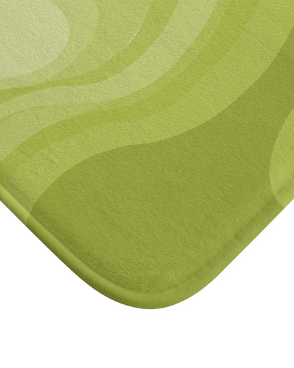 Lemon Wavey 24" x 17" Bath Mat
