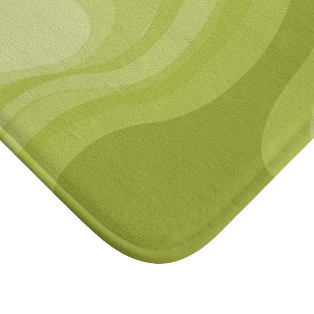 Lemon Wavey 24" x 17" Bath Mat