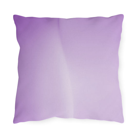 Soft Lavender Fade 16" x 16" Outdoor Pillow