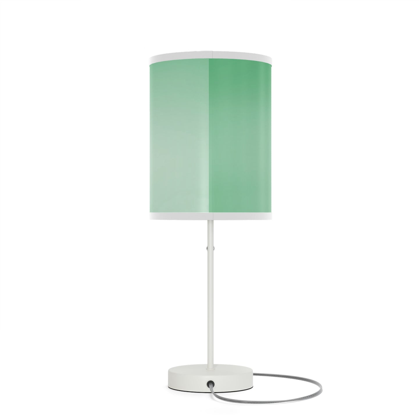 Mint Fade Table Lamp on a White or Silver Stand, US|CA plug