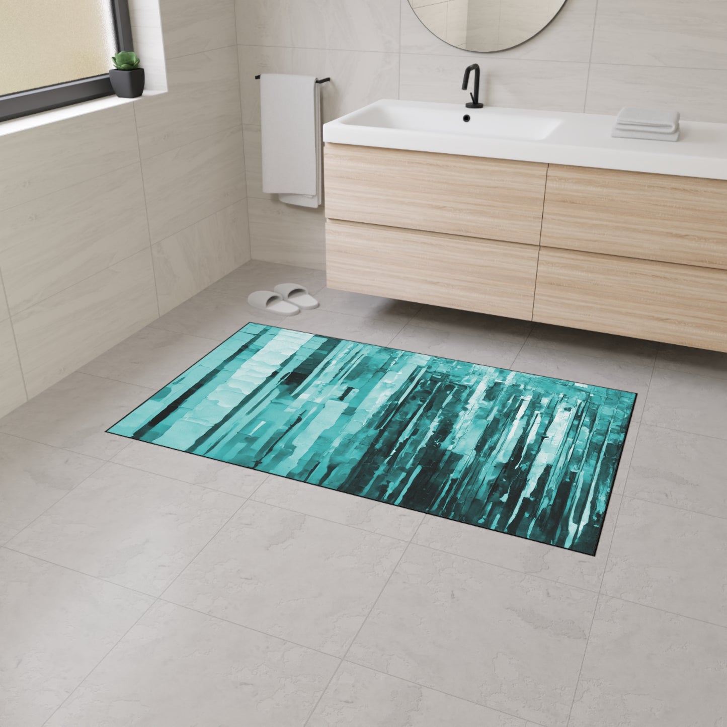 Striped Tif 36" x 60" Heavy Duty Floor Mat