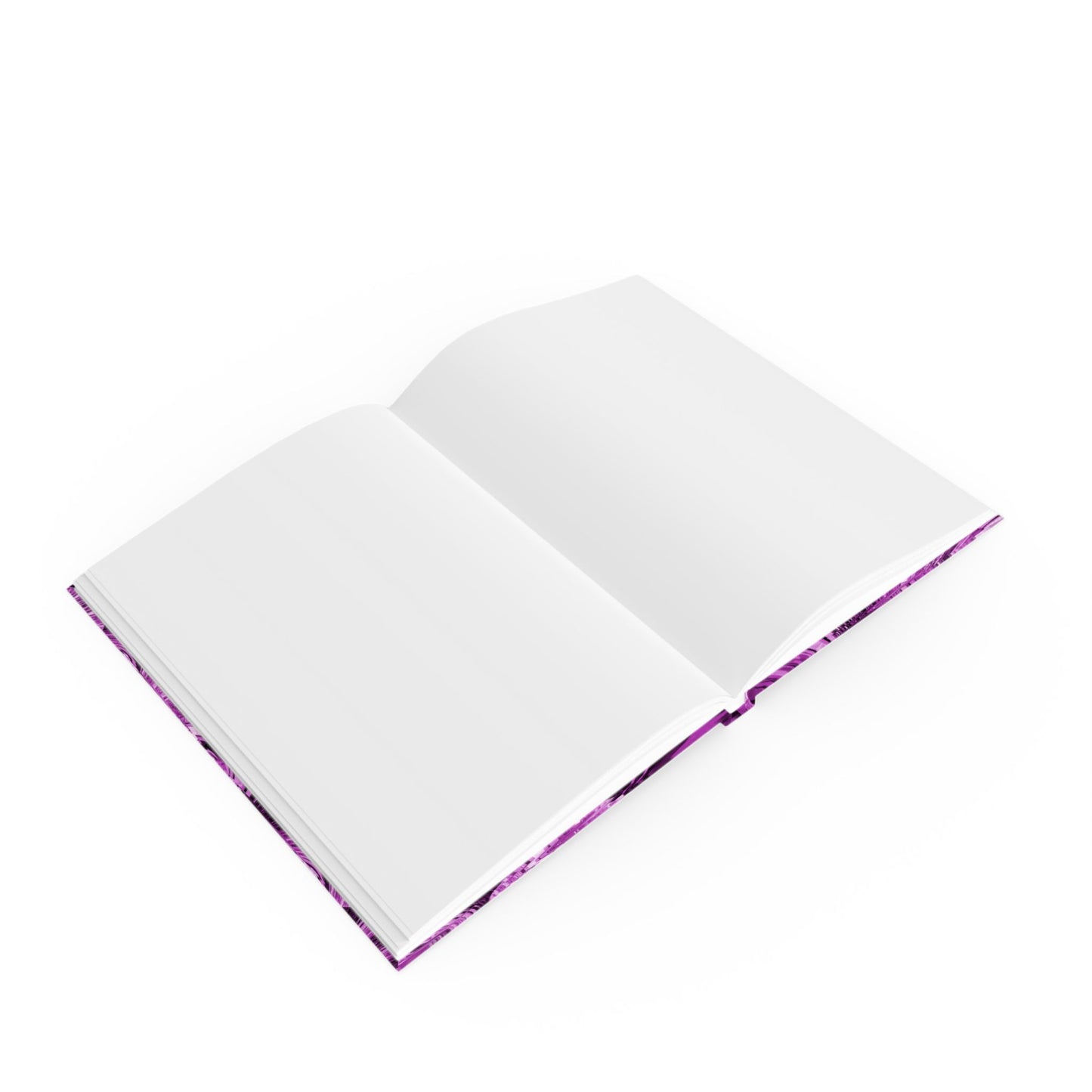 Uzi Spiral Powder Lavender 5.2" x 7.4" Hard Backed Journal with 128 blank pages