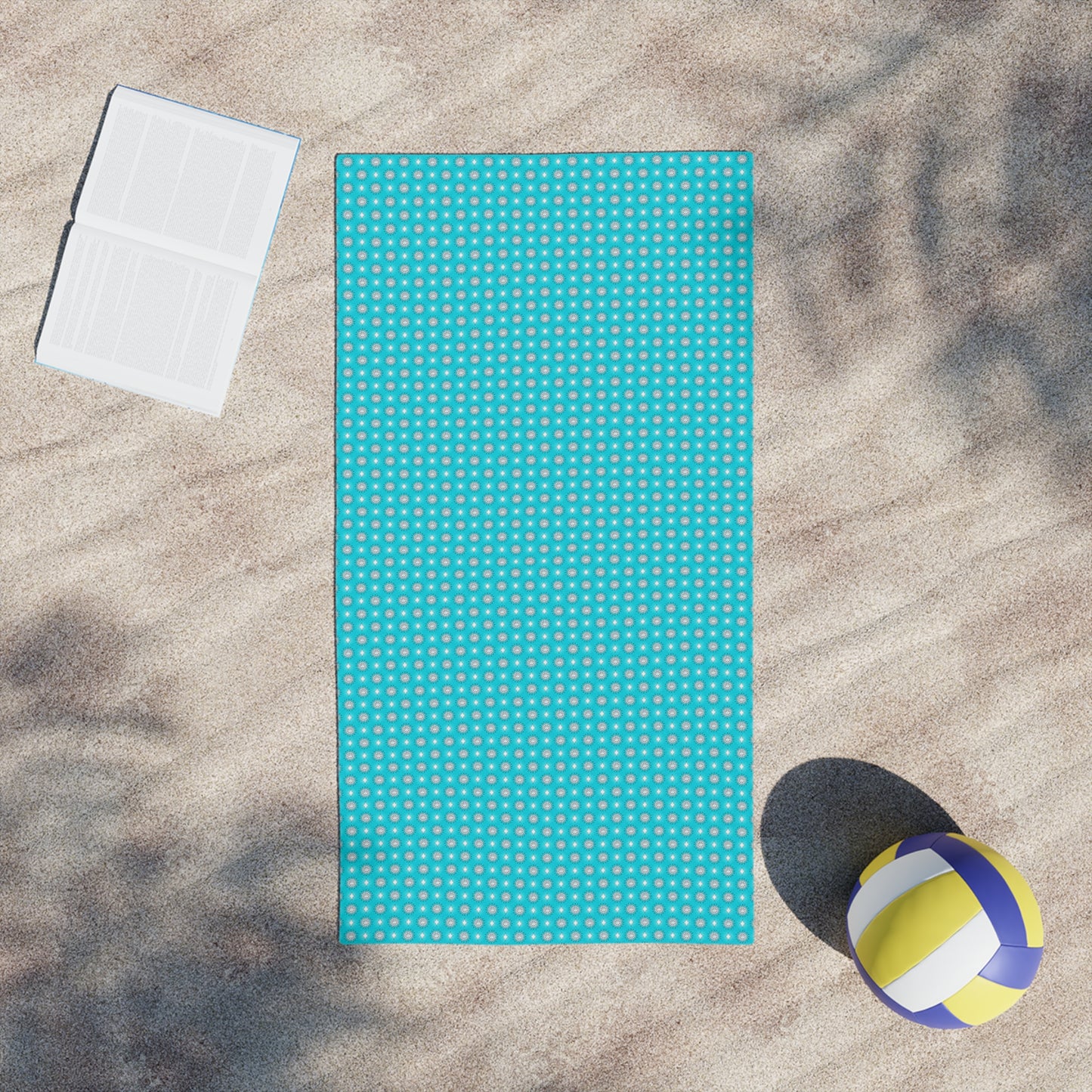Tif Green Star-crossed Bodies Beach Towel, 24" x 44"