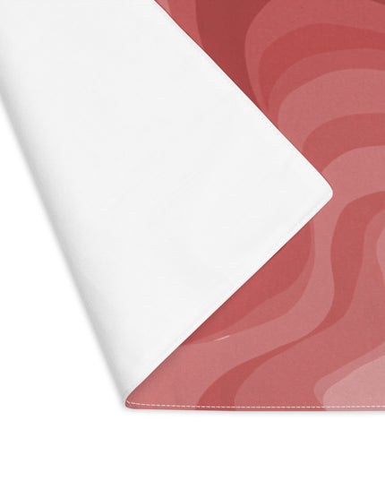 Power Red Wavey Placemat, 1 pc