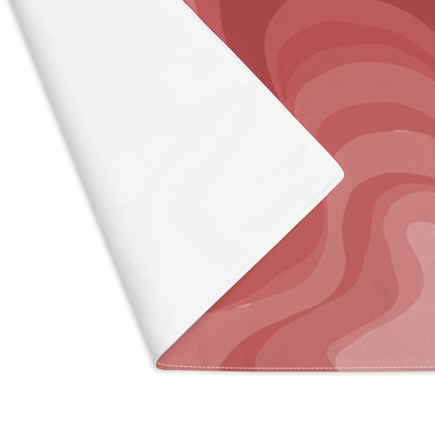 Power Red Wavey Placemat, 1 pc