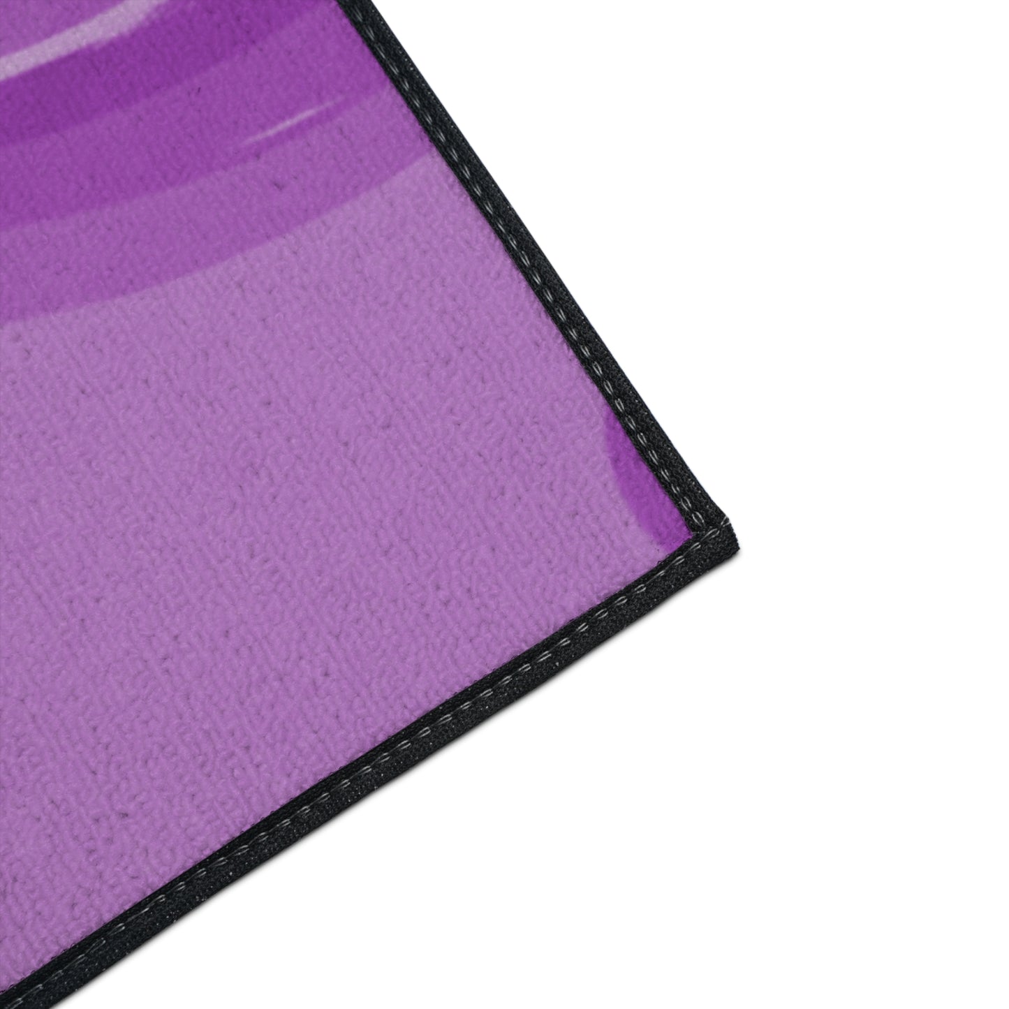 Wavey Purple Wavey 48" x 72" Heavy Duty Floor Mat