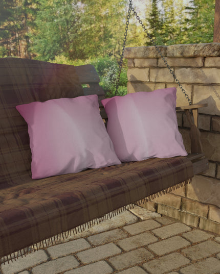 Pink Blush Fade 18" x 18" Outdoor Pillow