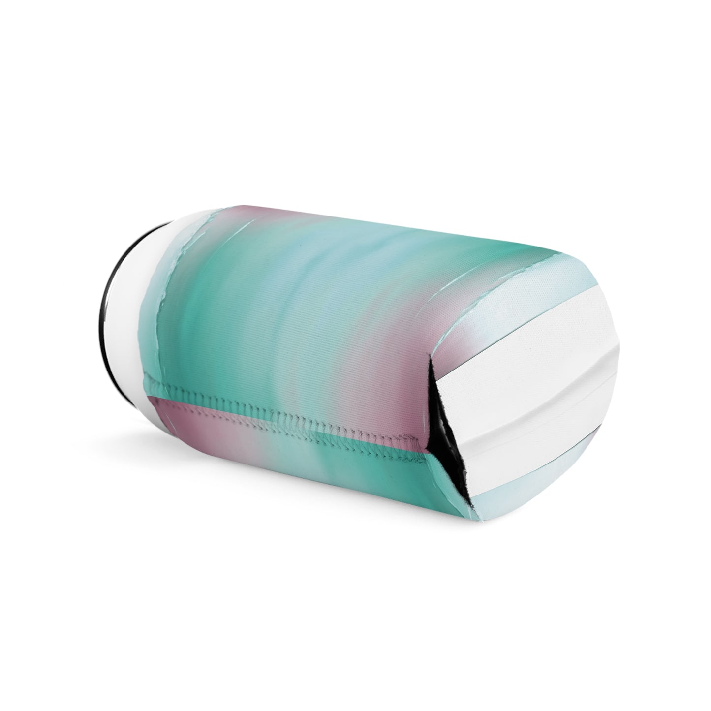Green Sea Lavender Fog 12 oz Can Cooler Sleeve