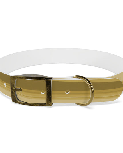 Brown Wavey Large Dog Collar