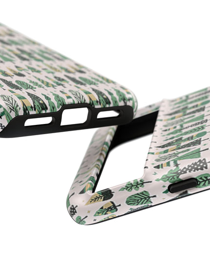 Mini Vintage Green Trees Google Pixel 8 Tough Cases