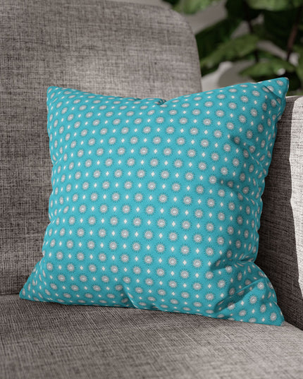 Tif Green Star-crossed Bodies Spun Polyester Square Pillowcase, 14" x 14"