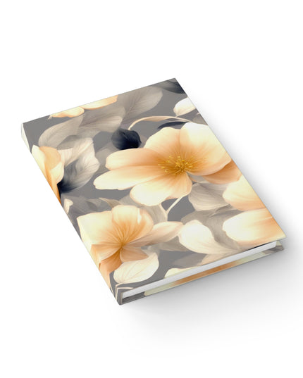 Soft Blossom Floral Bunch Journal - 128 Ruled Line pages, 5" x 7"