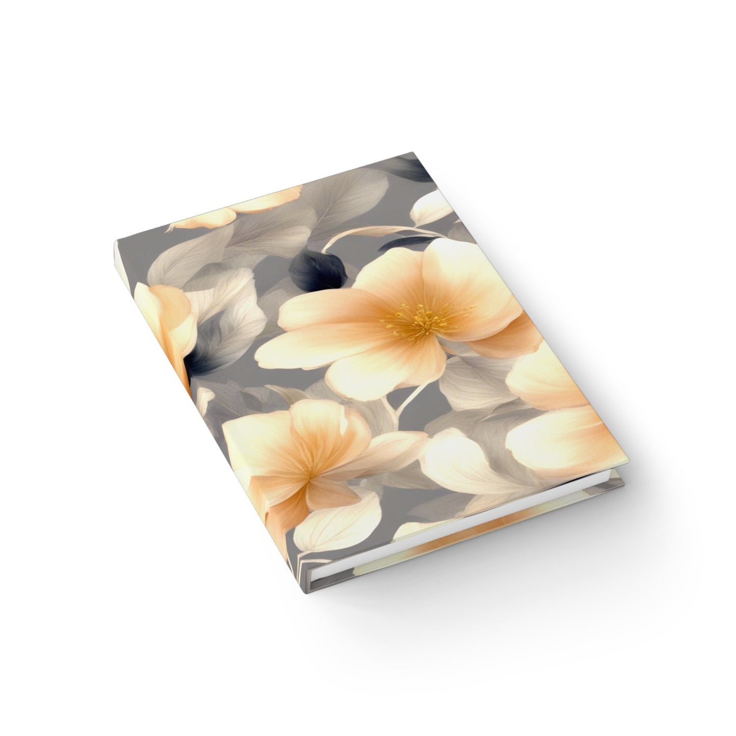Soft Blossom Floral Bunch Journal - 128 Ruled Line pages, 5" x 7"
