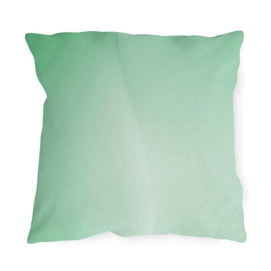 Mint Fade 18" x 18" Outdoor Pillow