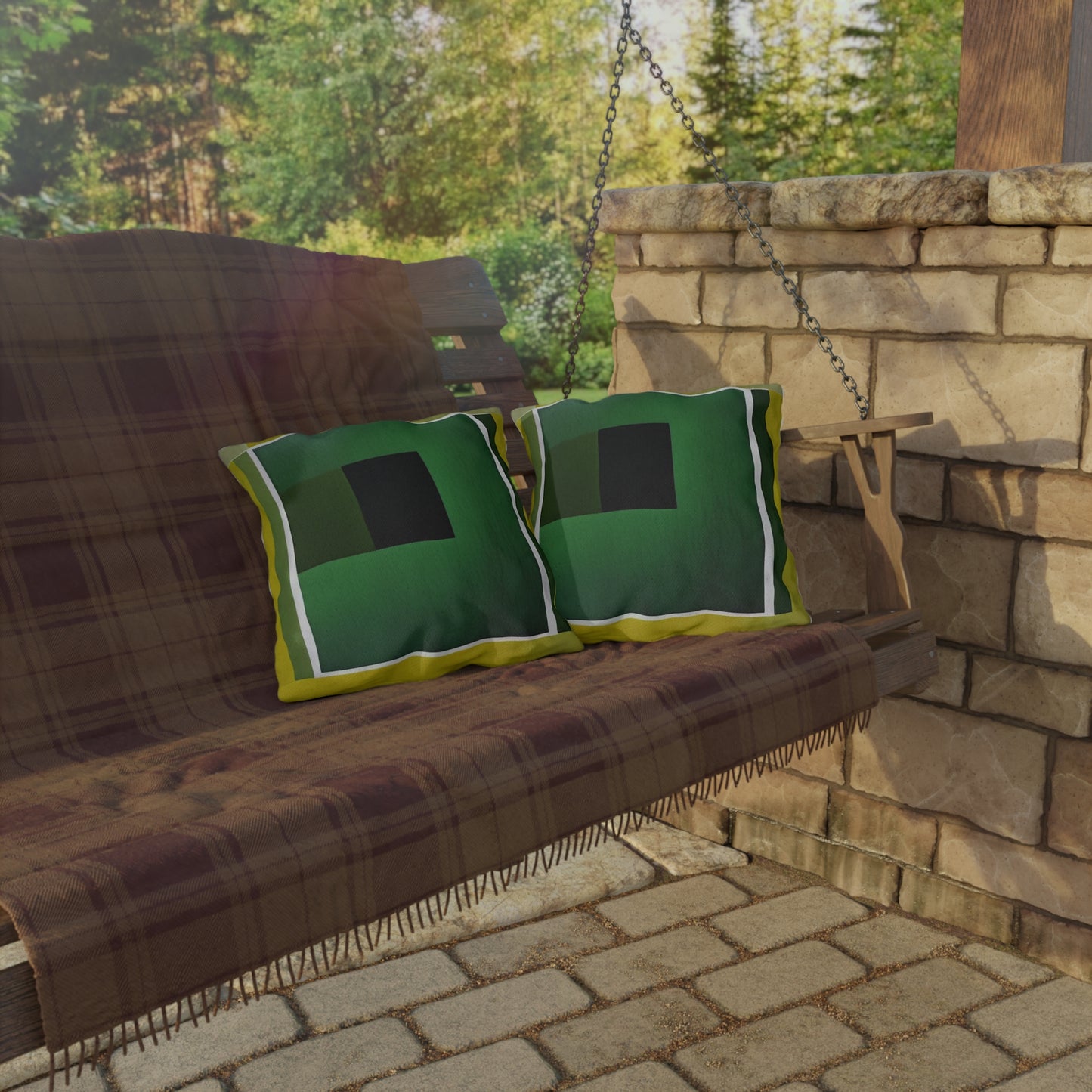 Alpha Shadow 16" x 16" Outdoor Pillow