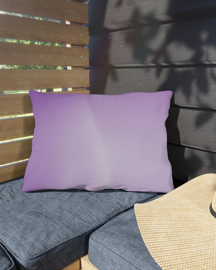 Soft Lavender Fade 20" x 14" Outdoor Pillow