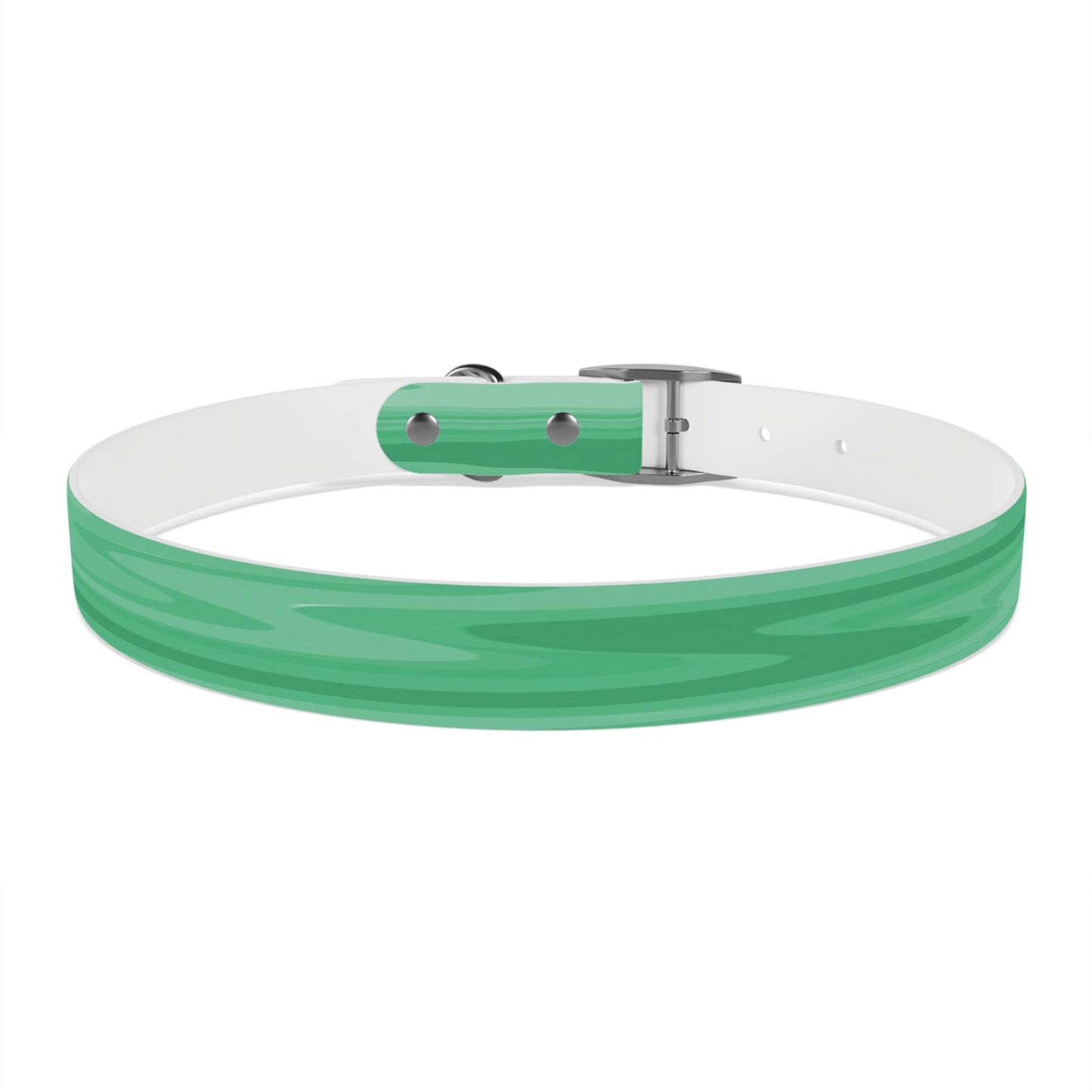 Mint Green Wavey Extra Large Dog Collar