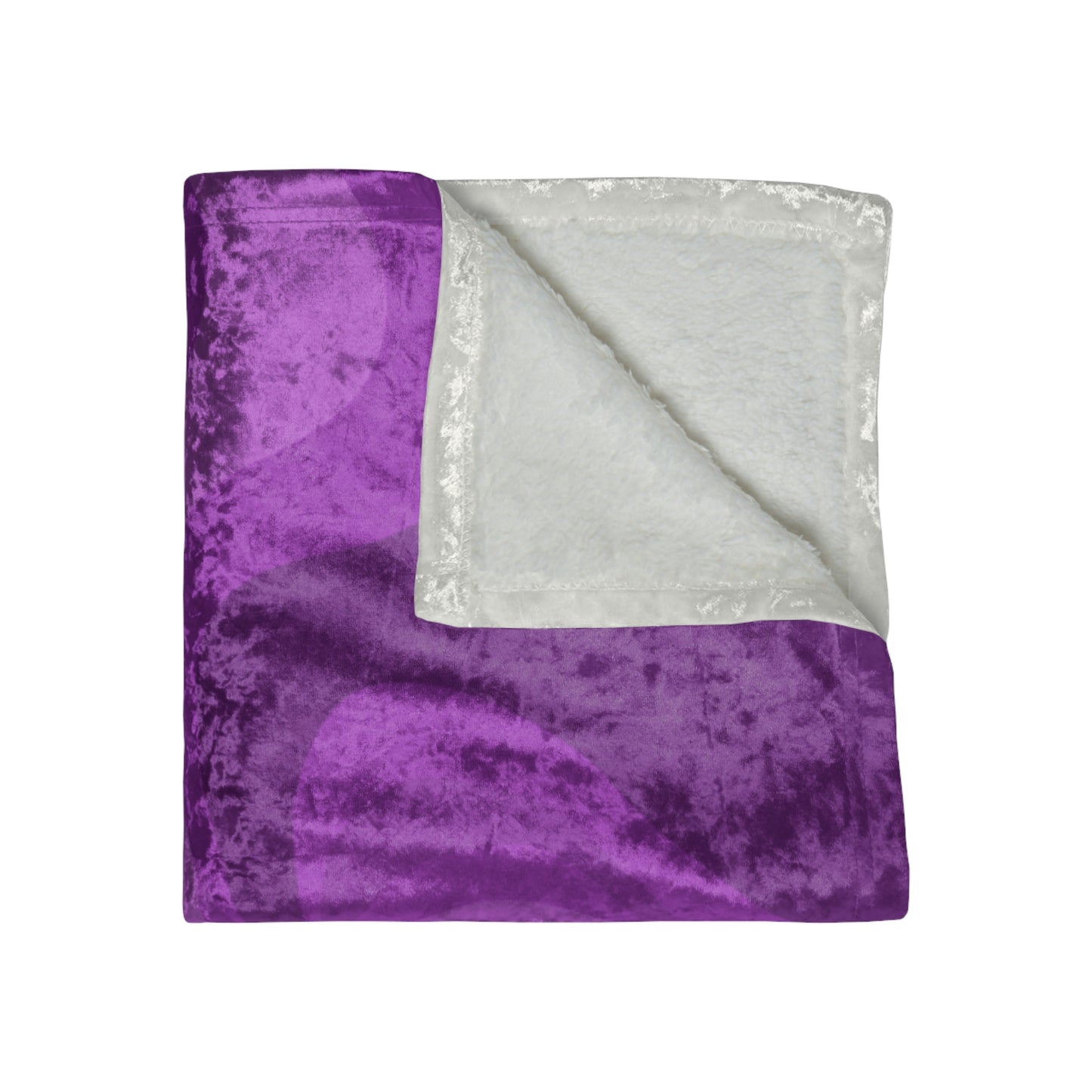 Wavey Purple Wavey 50" x 60" Crushed Velvet Blanket