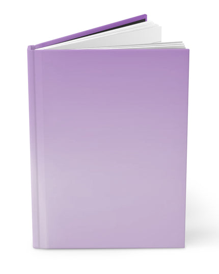 Soft Lavender Fade 5.75" x 8" Hardcover Journal Matte with 150 lined pages