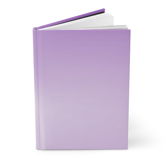 Soft Lavender Fade 5.75" x 8" Hardcover Journal Matte with 150 lined pages
