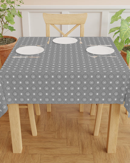 Desaturated Star-crossed Bodies Tablecloth, 55" x 55"