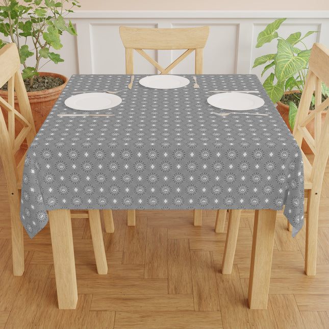 Desaturated Star-crossed Bodies Tablecloth, 55" x 55"