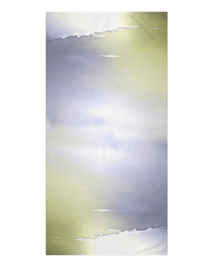 Lavender Sea Golden Fog 30" x 60" Mink-Cotton Towel (50% polyester, 50% cotton)