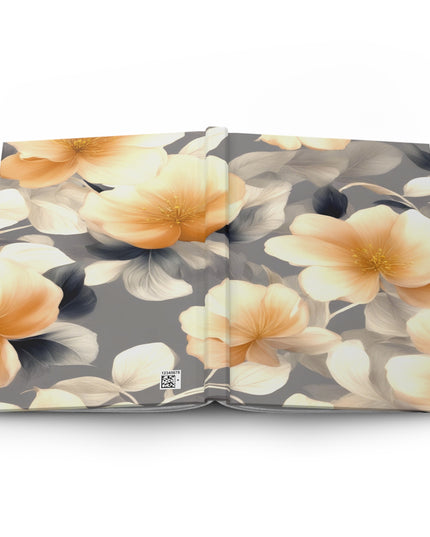 Soft Blossom Floral Bunch Hardcover Journal Matte with 150 lined pages, 5.75" x 8"