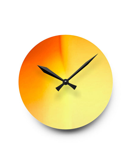 Phoenix Fade Acrylic Round Wall Clock, 8" x 8"