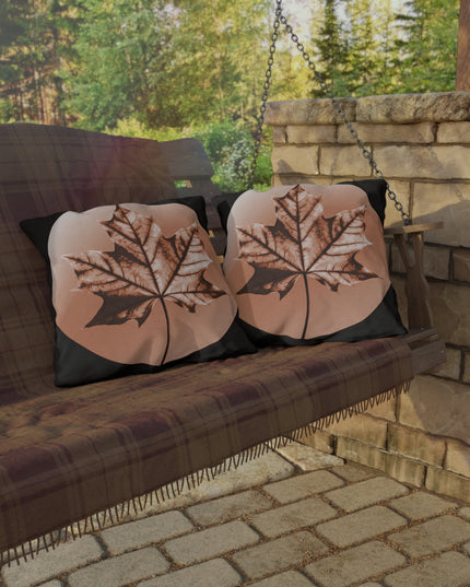 Soft Maple Leaf 20" x 20" Outdoor Pillow