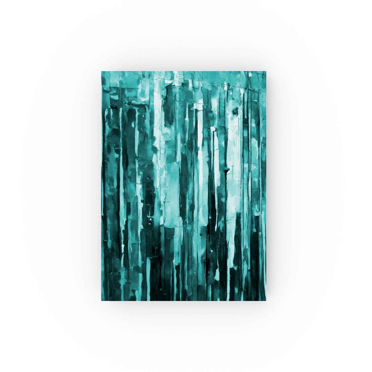 Striped Tif 5.2" x 7.4" Hard Backed Journal with 128 blank pages