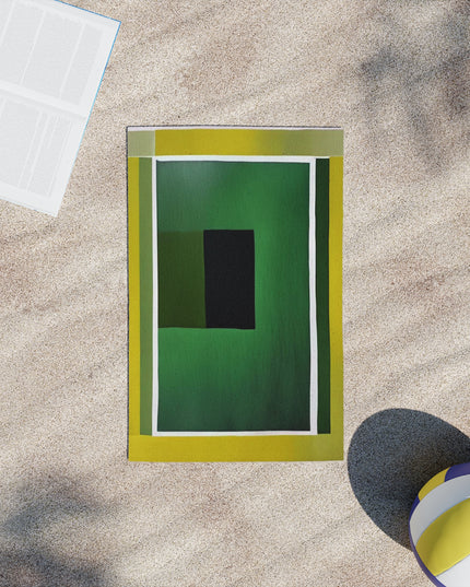Alpha Shadow Beach Towel, 18" x 27"