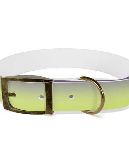 Purple Golden Fade Medium Dog Collar