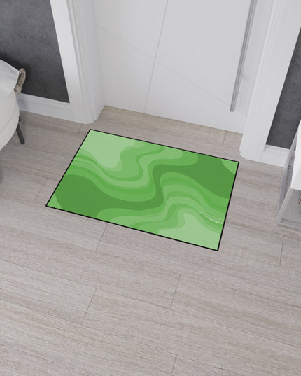 Greenie Meanie Wavey 24" x 36" Heavy Duty Floor Mat