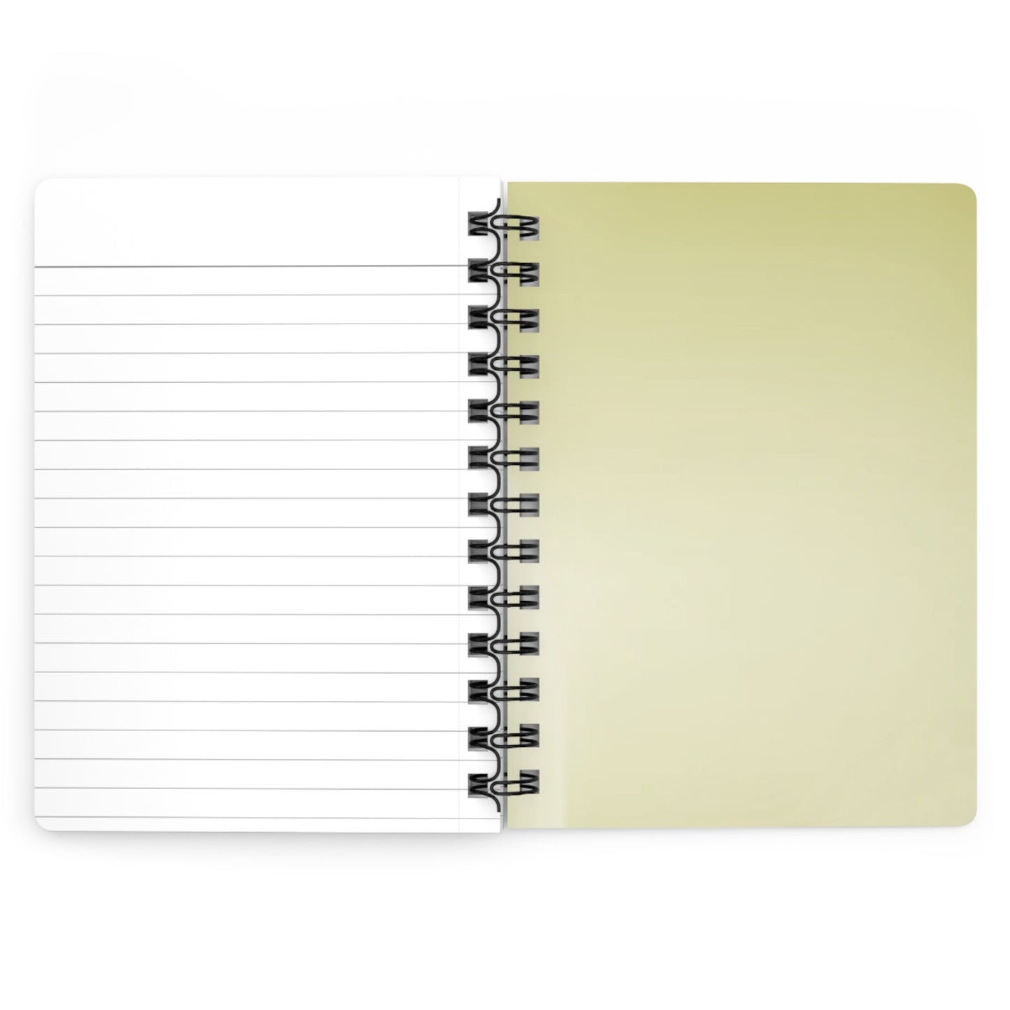 Lemon Fade Spiral Bound Journal, 5" x 7" 150 pages