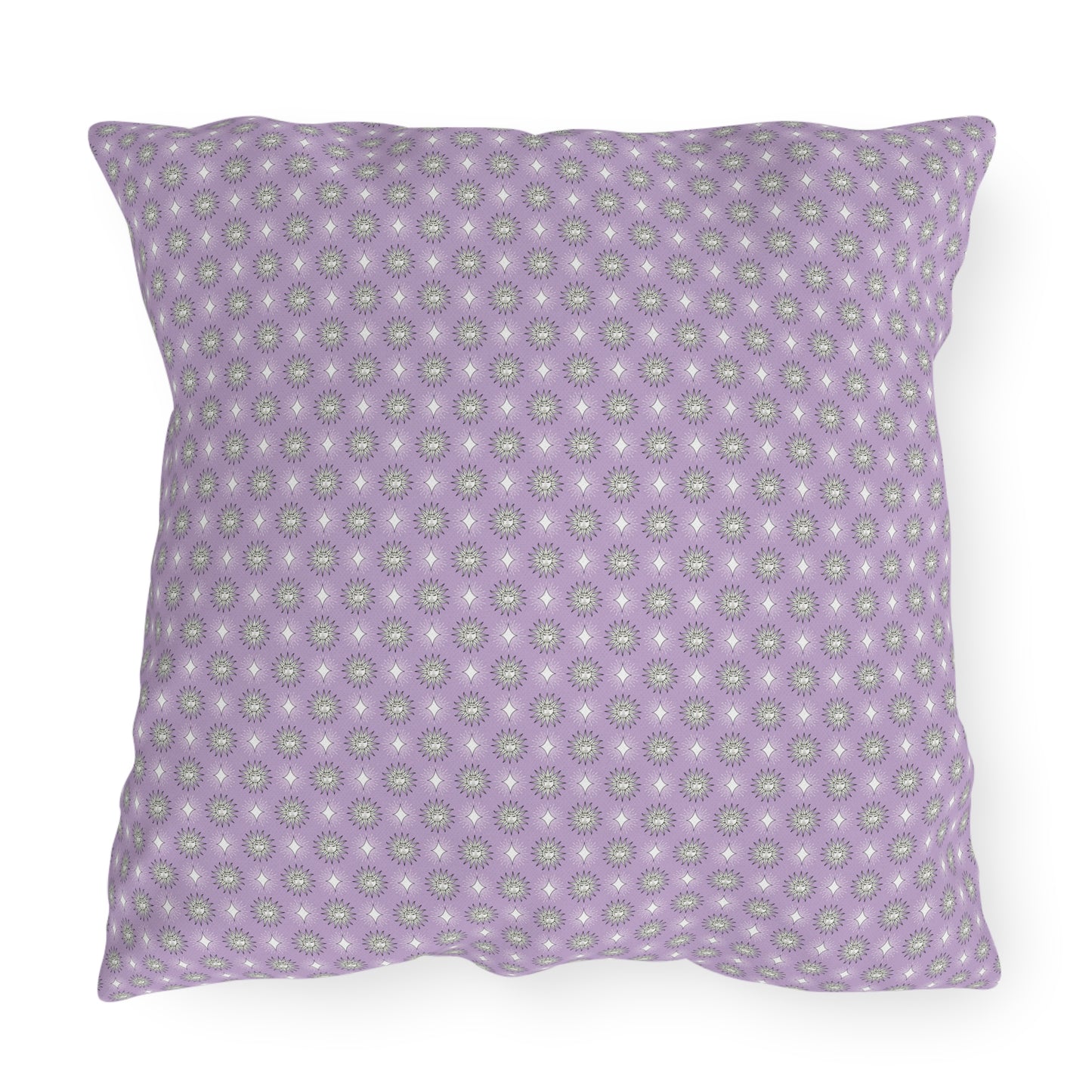 Lavender Star-crossed Bodies 20" x 20" Outdoor Pillow