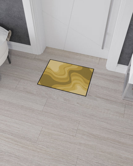 Brown Wavey 18" x 24" Heavy Duty Floor Mat