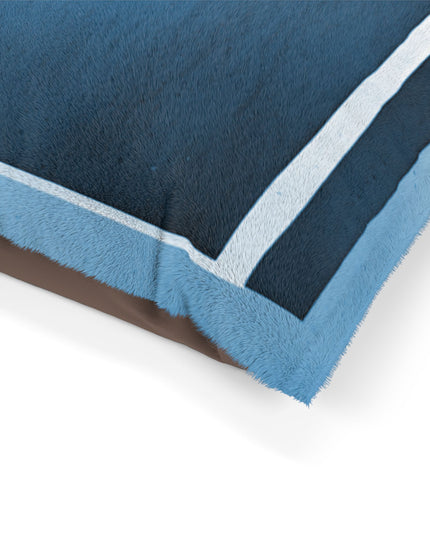 Blue Shadow 40" × 30" Pet Bed