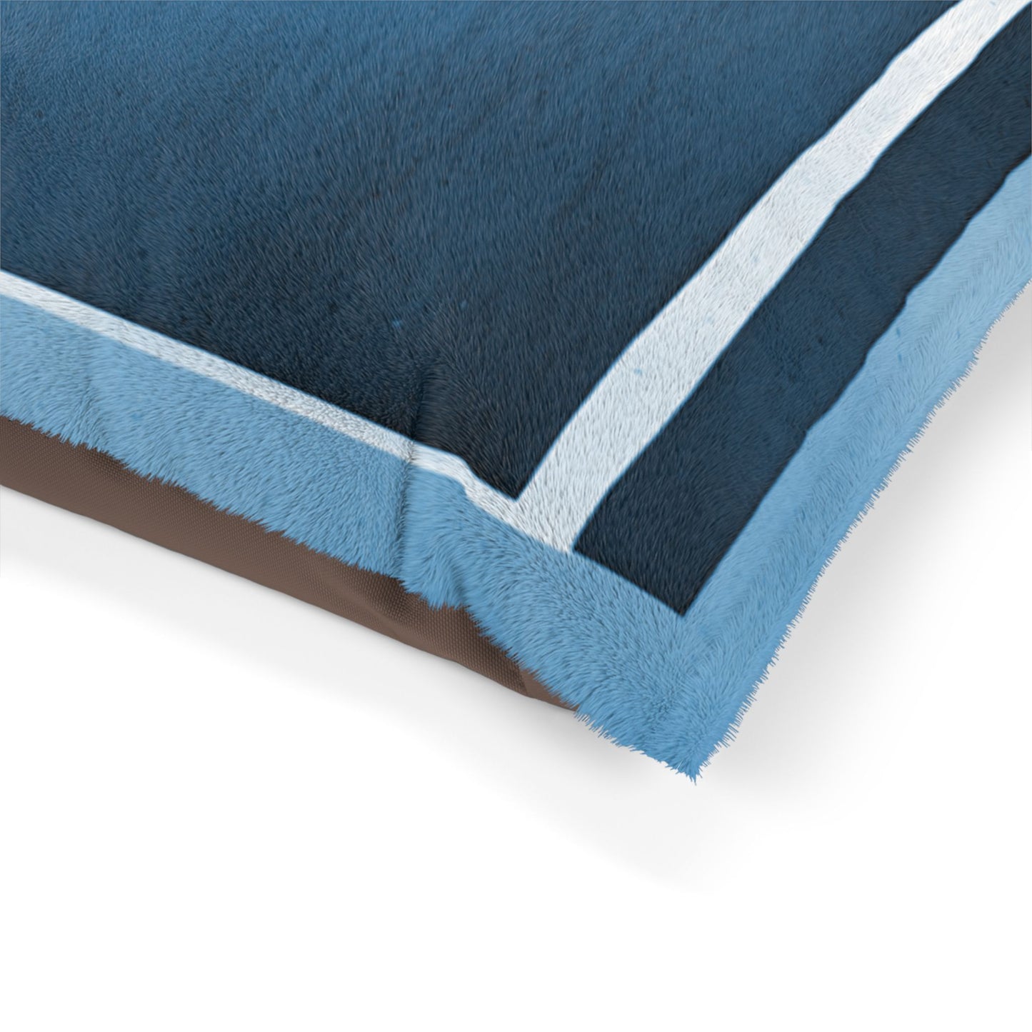 Blue Shadow 40" × 30" Pet Bed